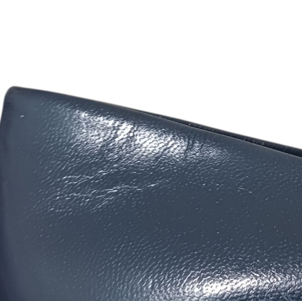 SOLD Franco Sarto Racer Pump Navy Block Heel - Picture 14 of 16